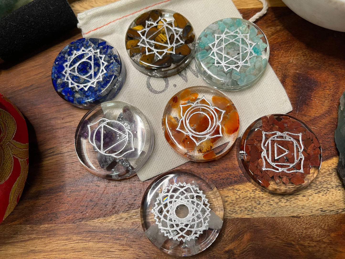 7 Chakra Stone Set - OwlReiki