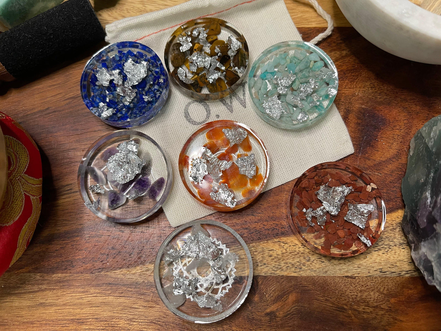 7 Chakra Stone Set - OwlReiki