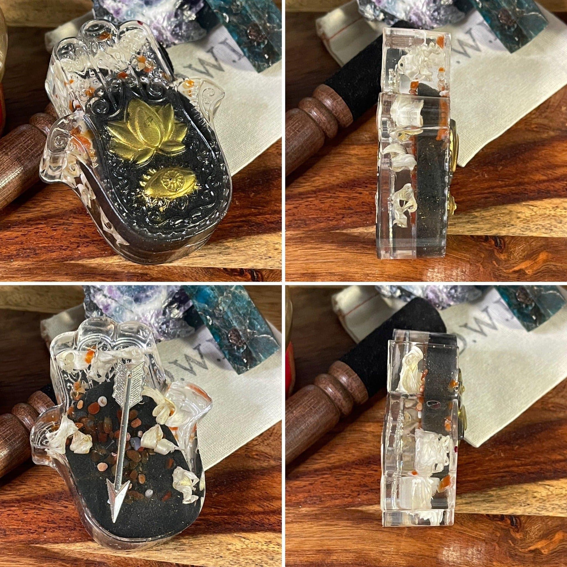 Energy Resin Hamsas - OwlReiki