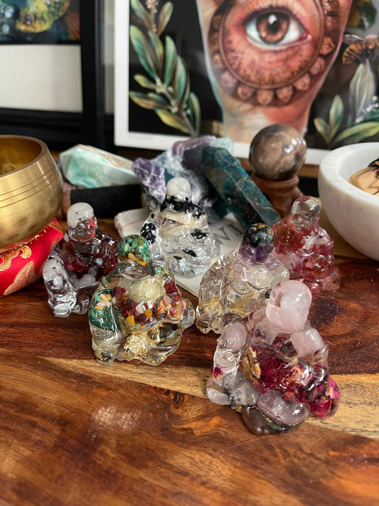 Energy Resin Buddhas - OwlReiki