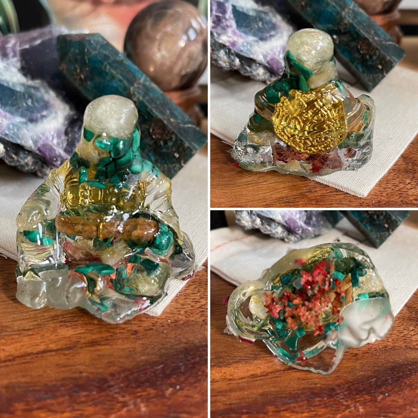 Energy Resin Buddhas - OwlReiki