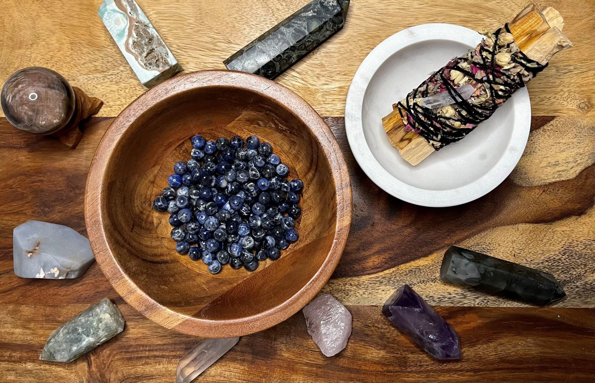 Sodalite Bracelet - Inner Calmness - OwlReiki