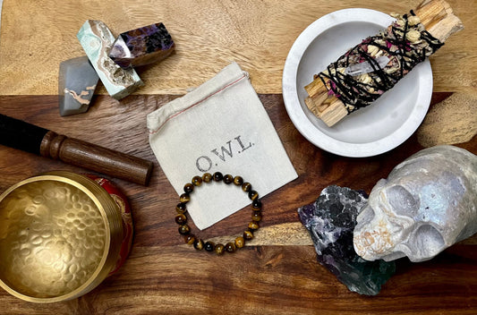 Tigers Eye Bracelet - Self Confidence and Inner Strength - OwlReiki